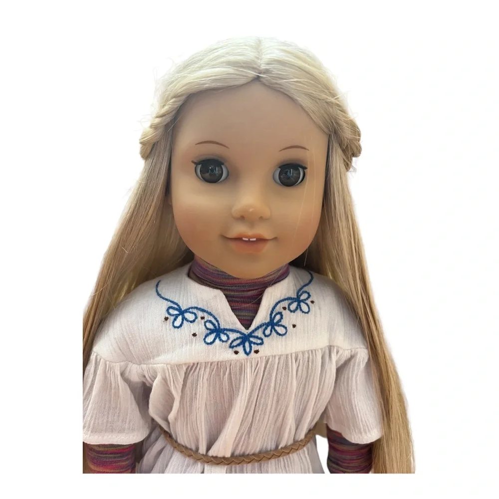 American Girl doll Julie- Albright RETIRED and release plus her hoops outfit. - Picture 2 of 5